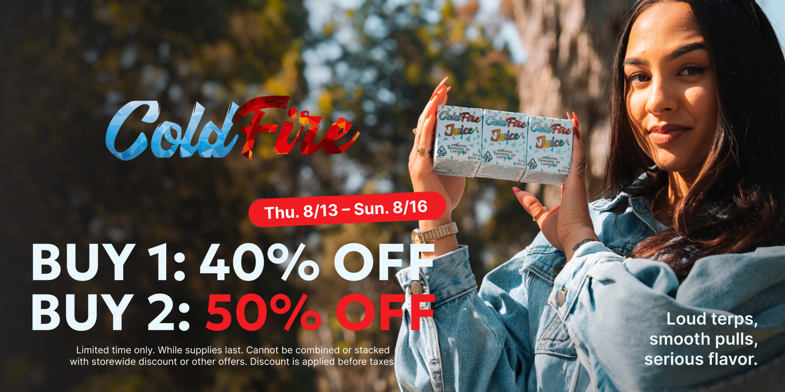 50% Off ColdFire