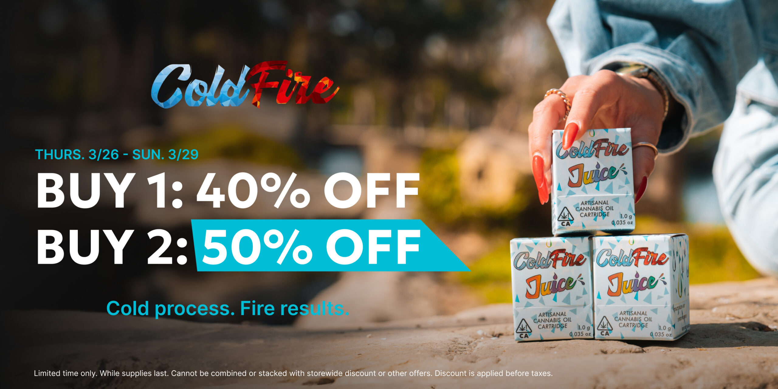 50% Off ColdFire