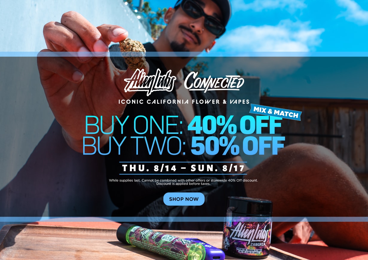 50% Off Connected & Alien Labs