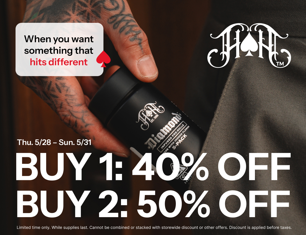 50% Off Heavy Hitters