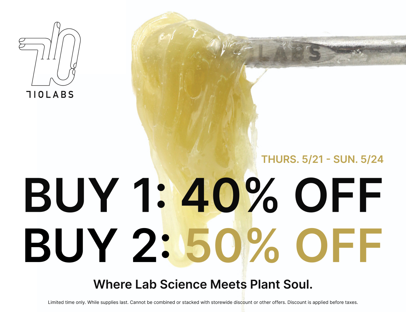 50% Off 710 Labs