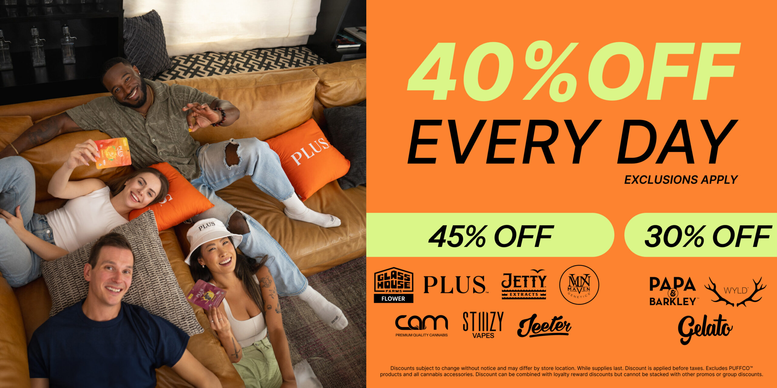 40% Off Everyday