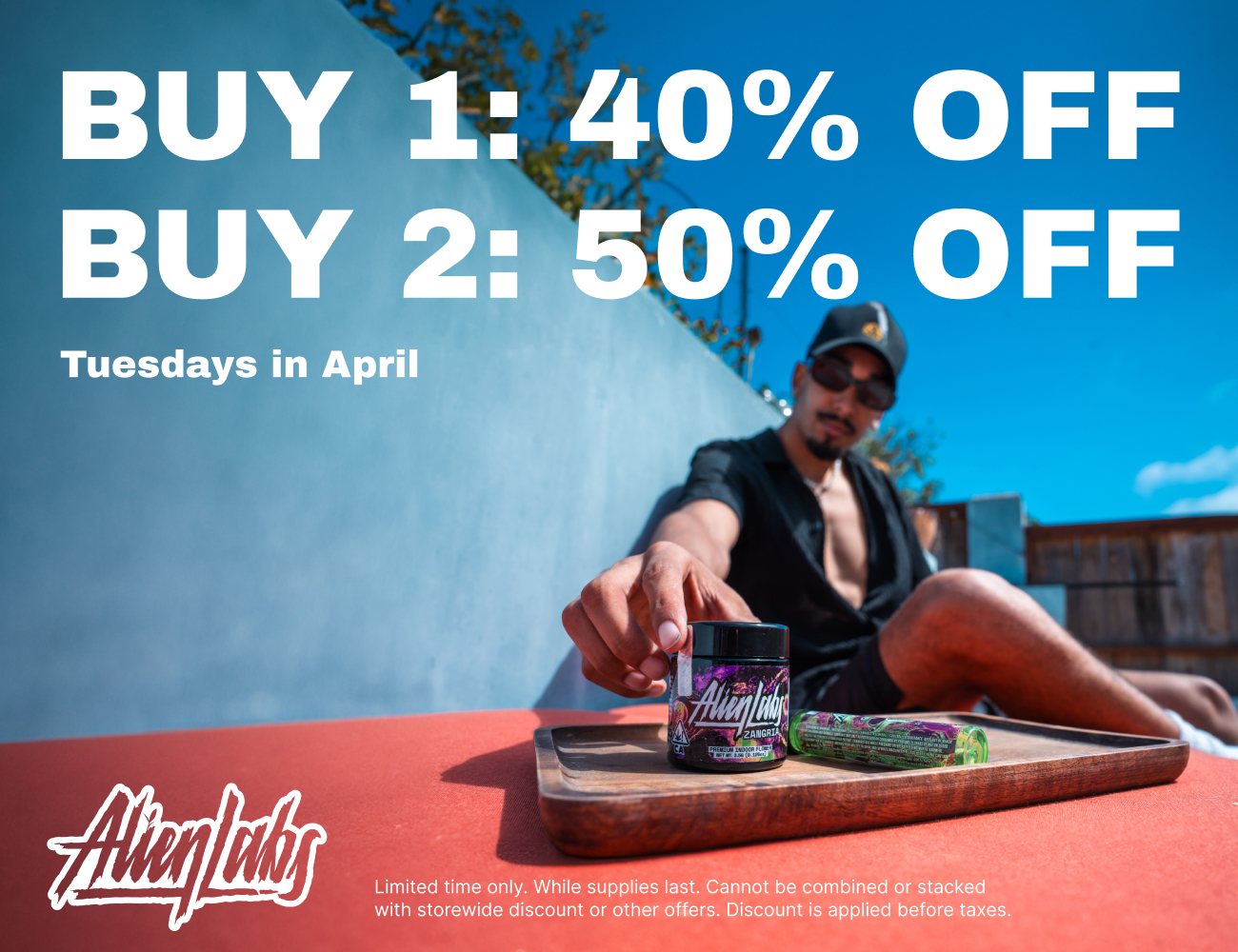 30% Off Connected & Alien Labs Flower & Vape