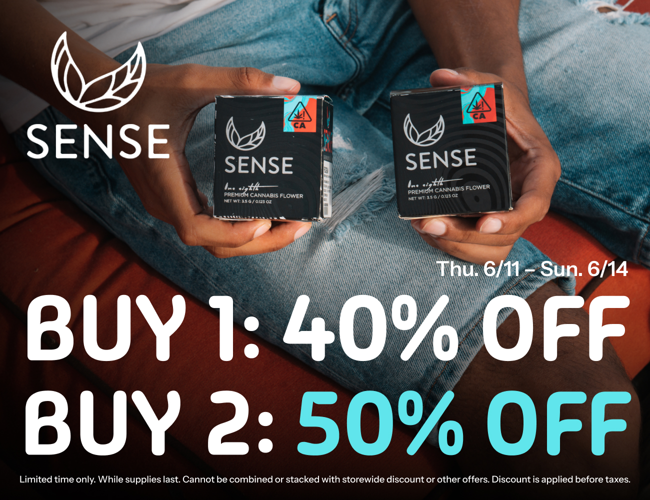50% Off Sense
