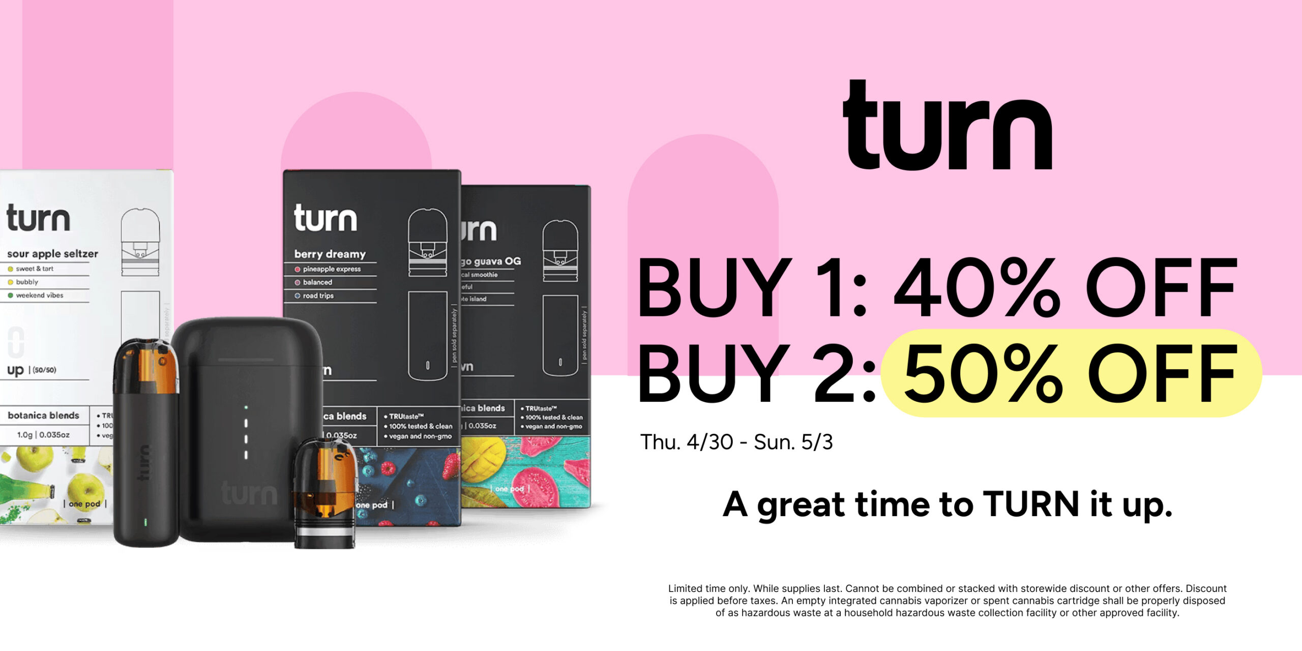 50% Off Turn