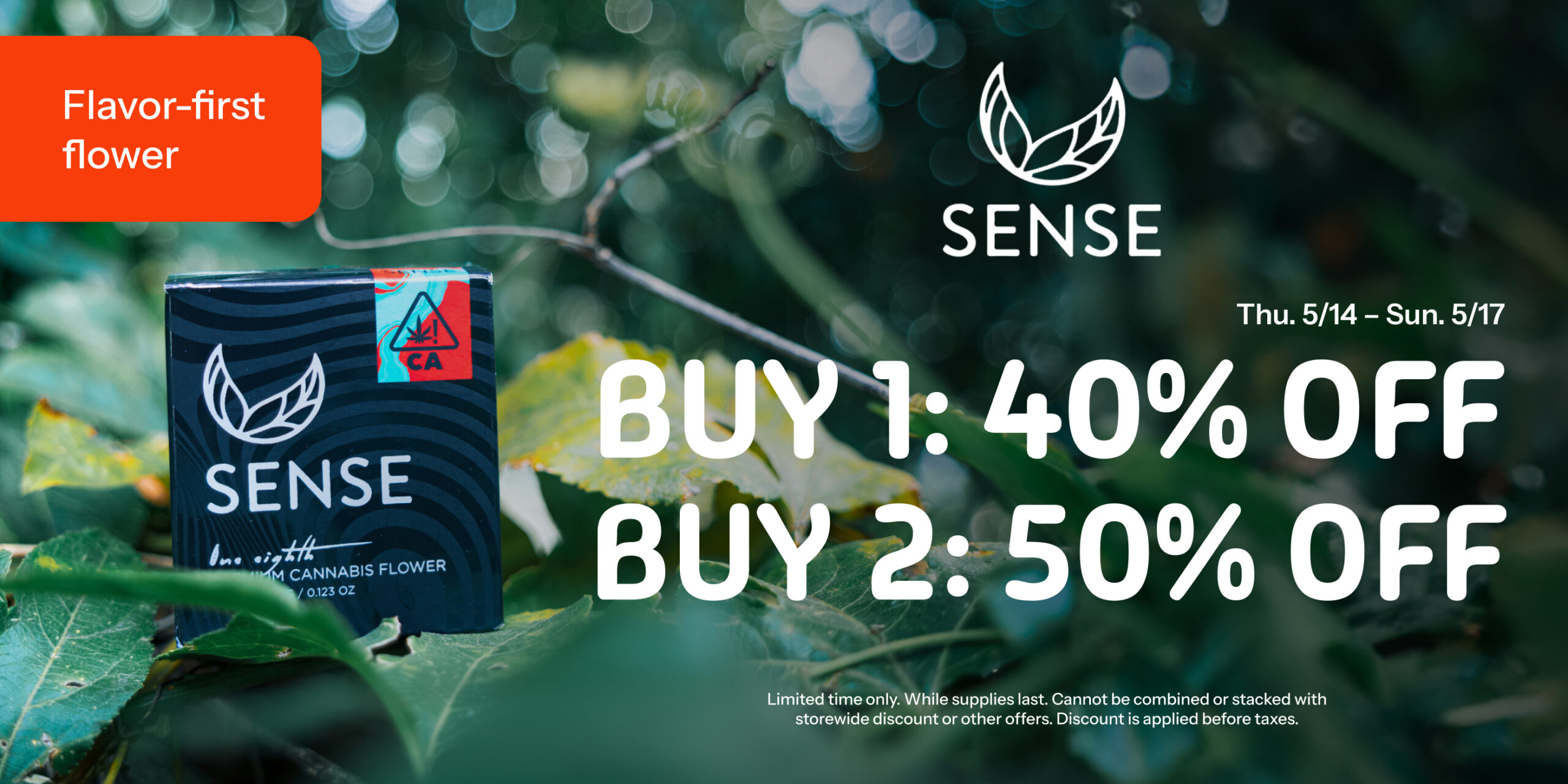 50% Off Sense