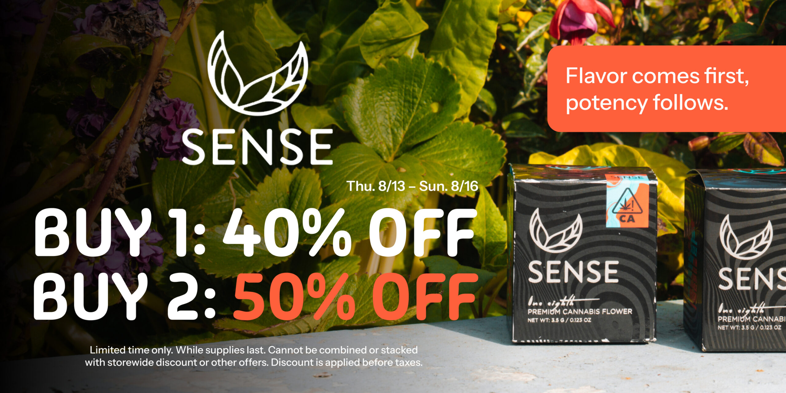 50% Off Sense