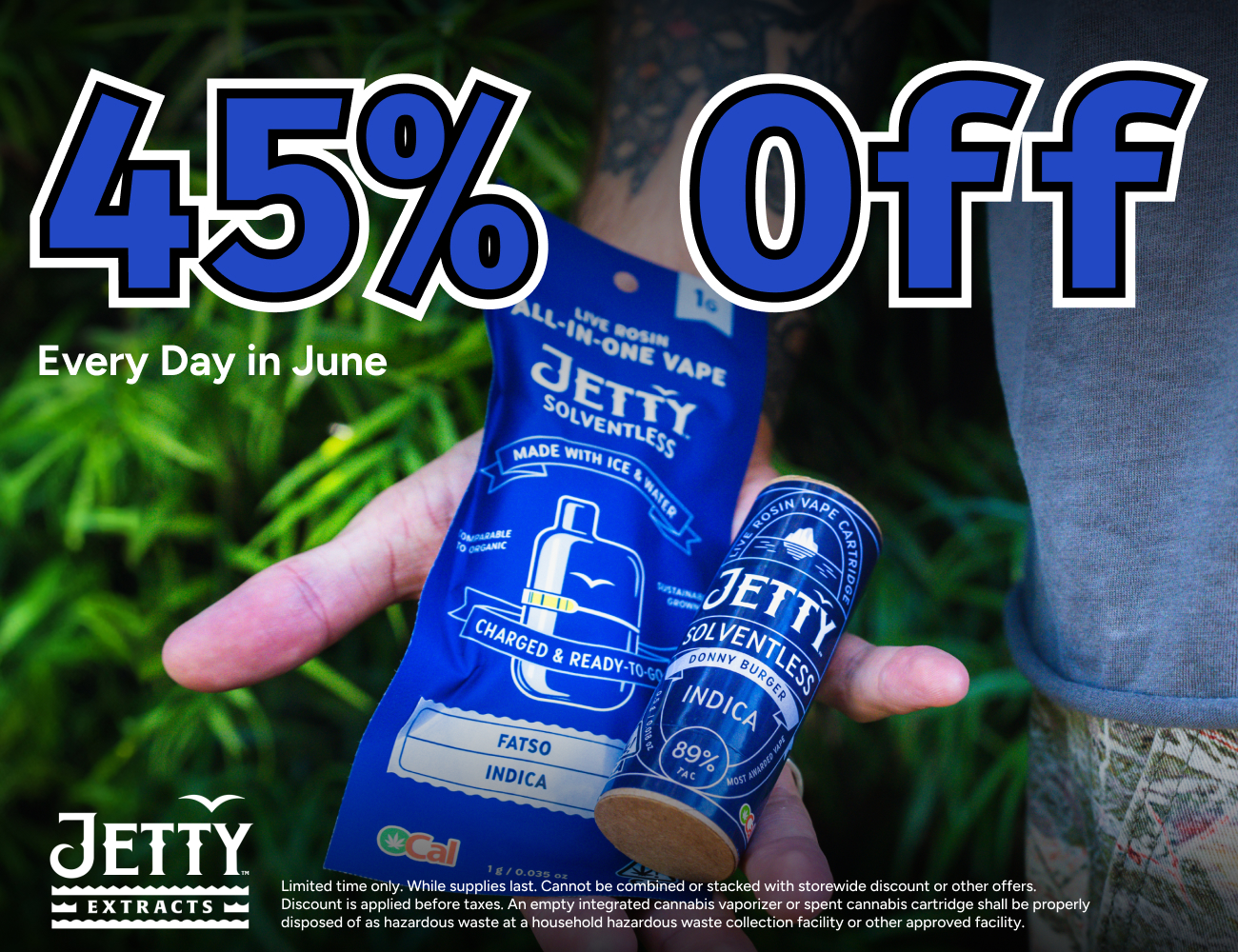 45% Off Jetty