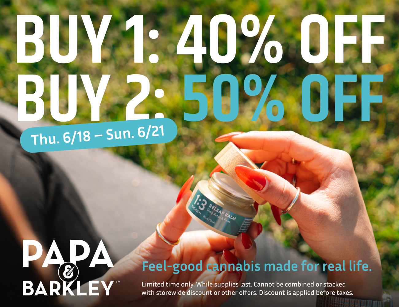 50% Off Papa & Barkley