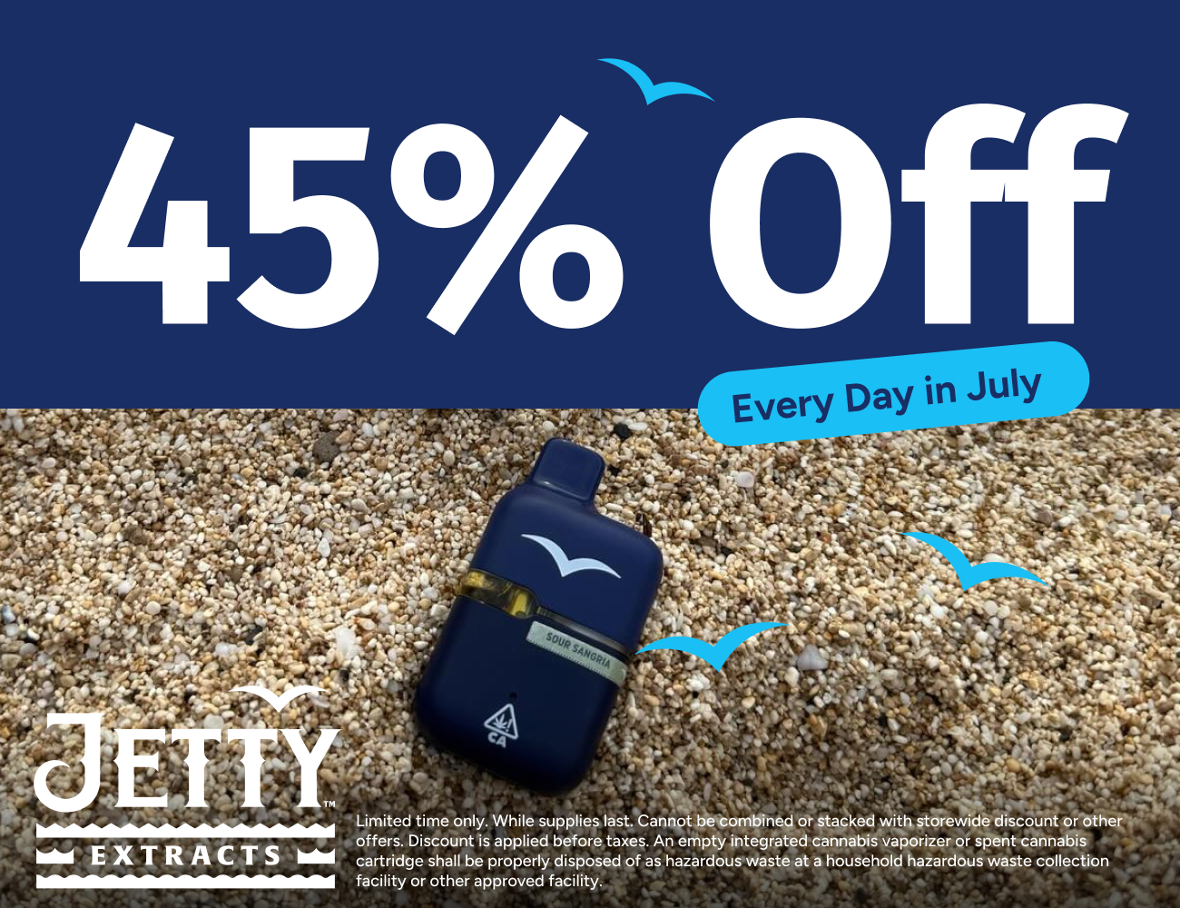 45% Off Jetty