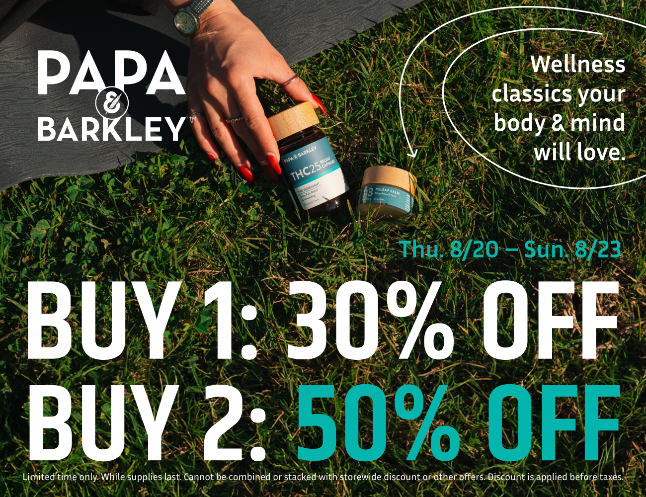 50% Off Papa & Barkley