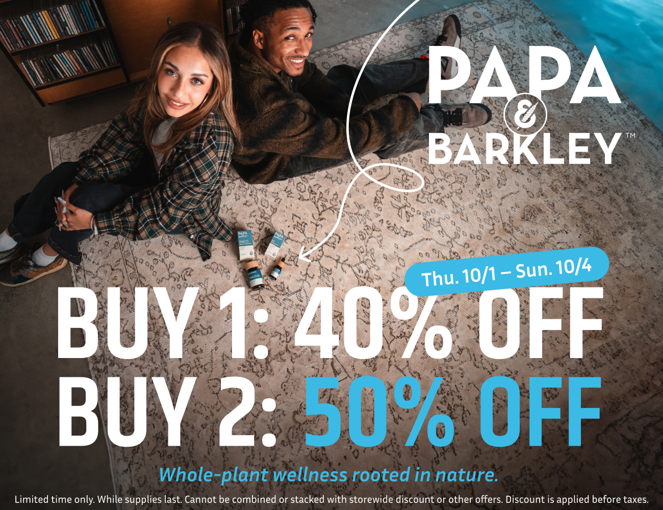 50% Off Papa & Barkley