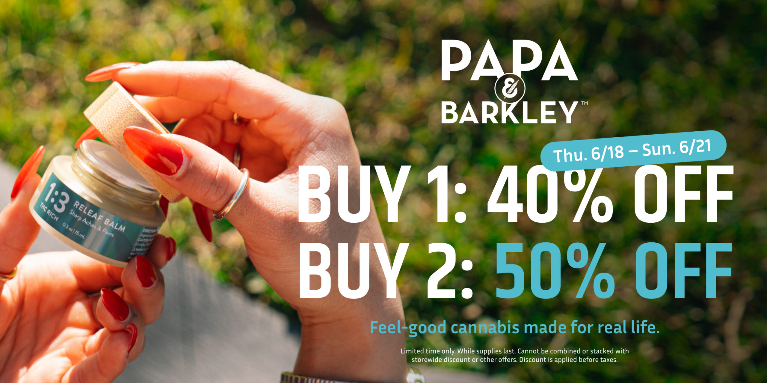 50% Off Papa & Barkley
