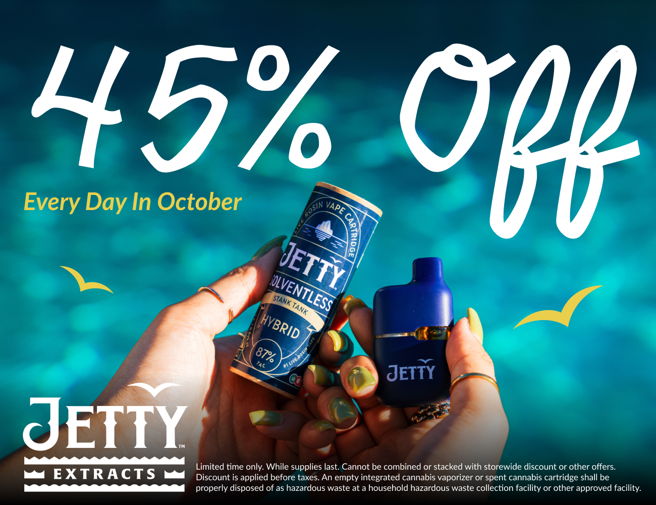 45% Off Jetty