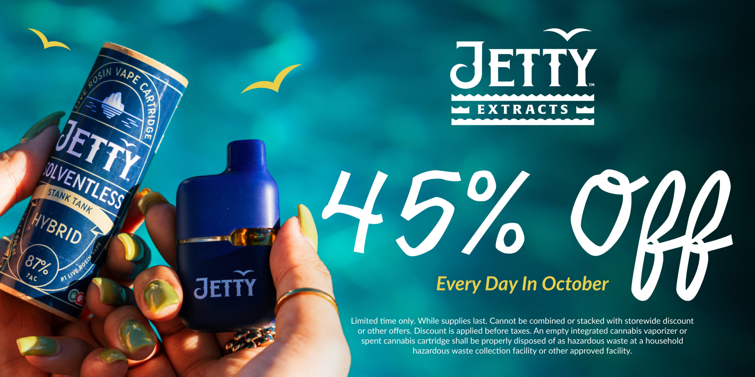 45% Off Jetty