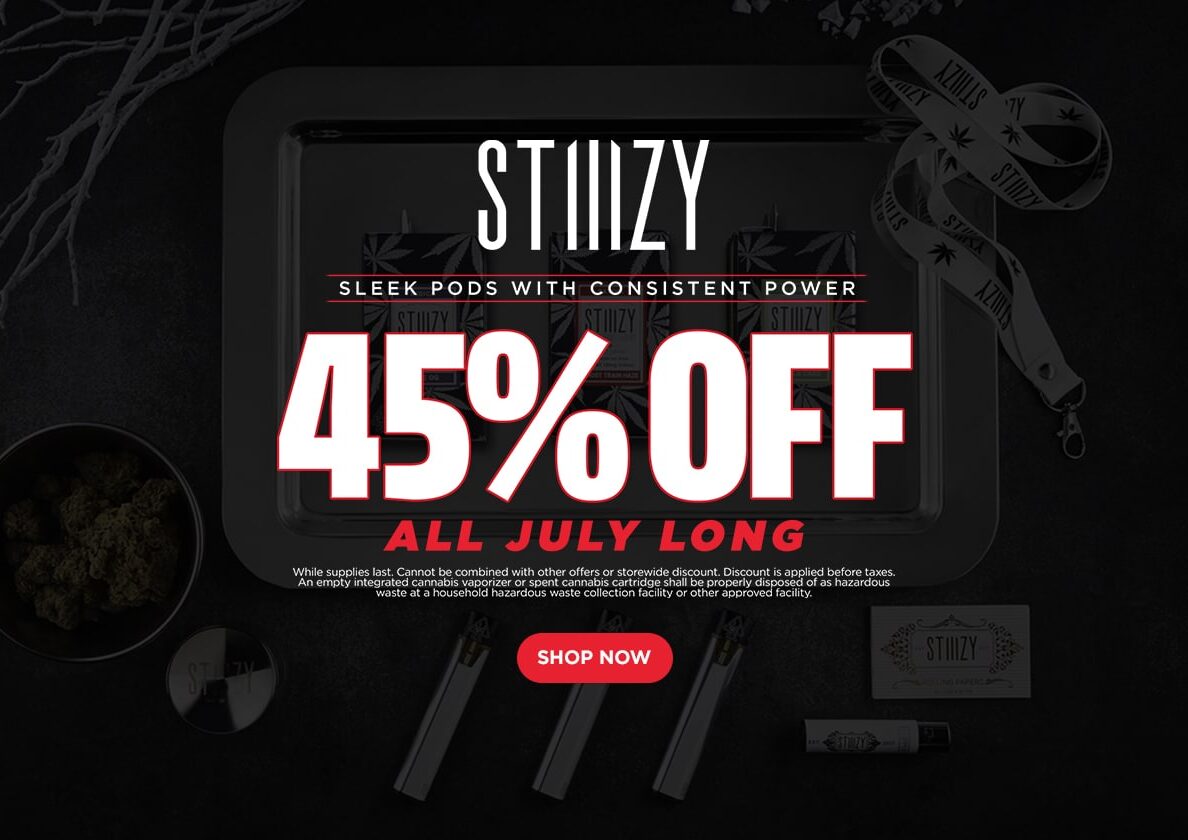 45% Off STIIIZY Vapes