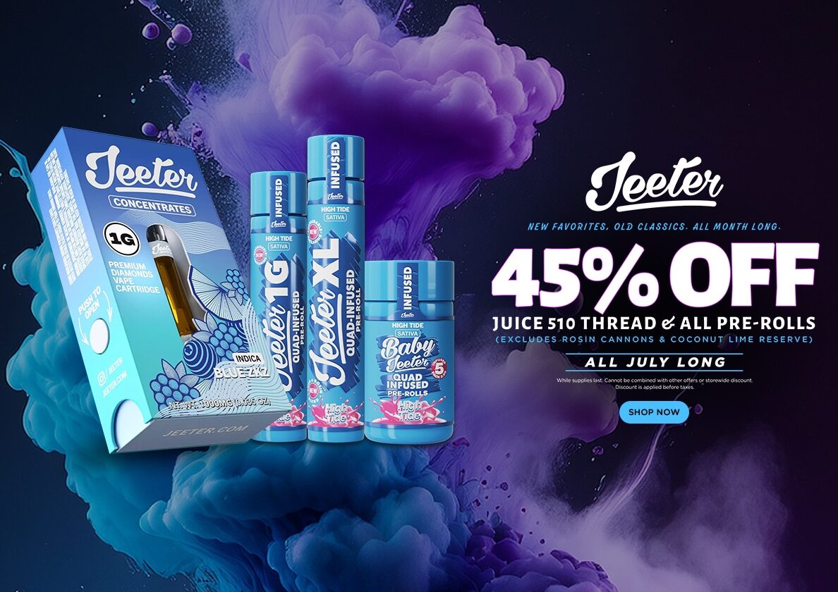 45% Off Jeeter
