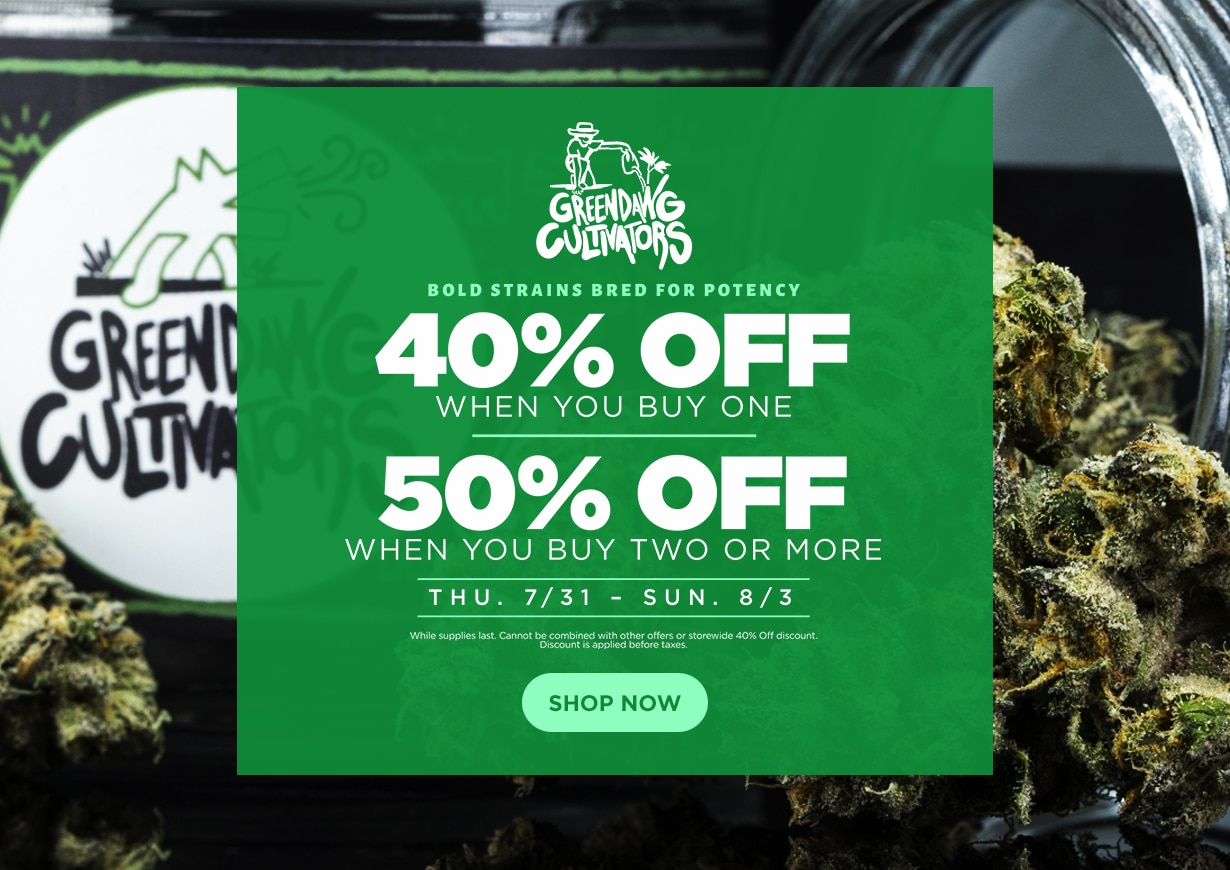 50% Off Green Dawg