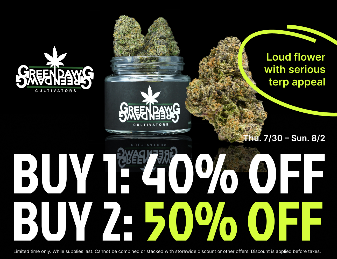 50% Off GreenDawg