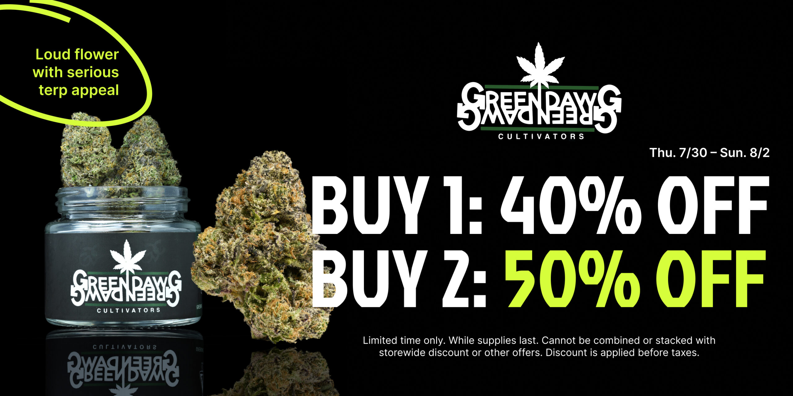 50% Off GreenDawg