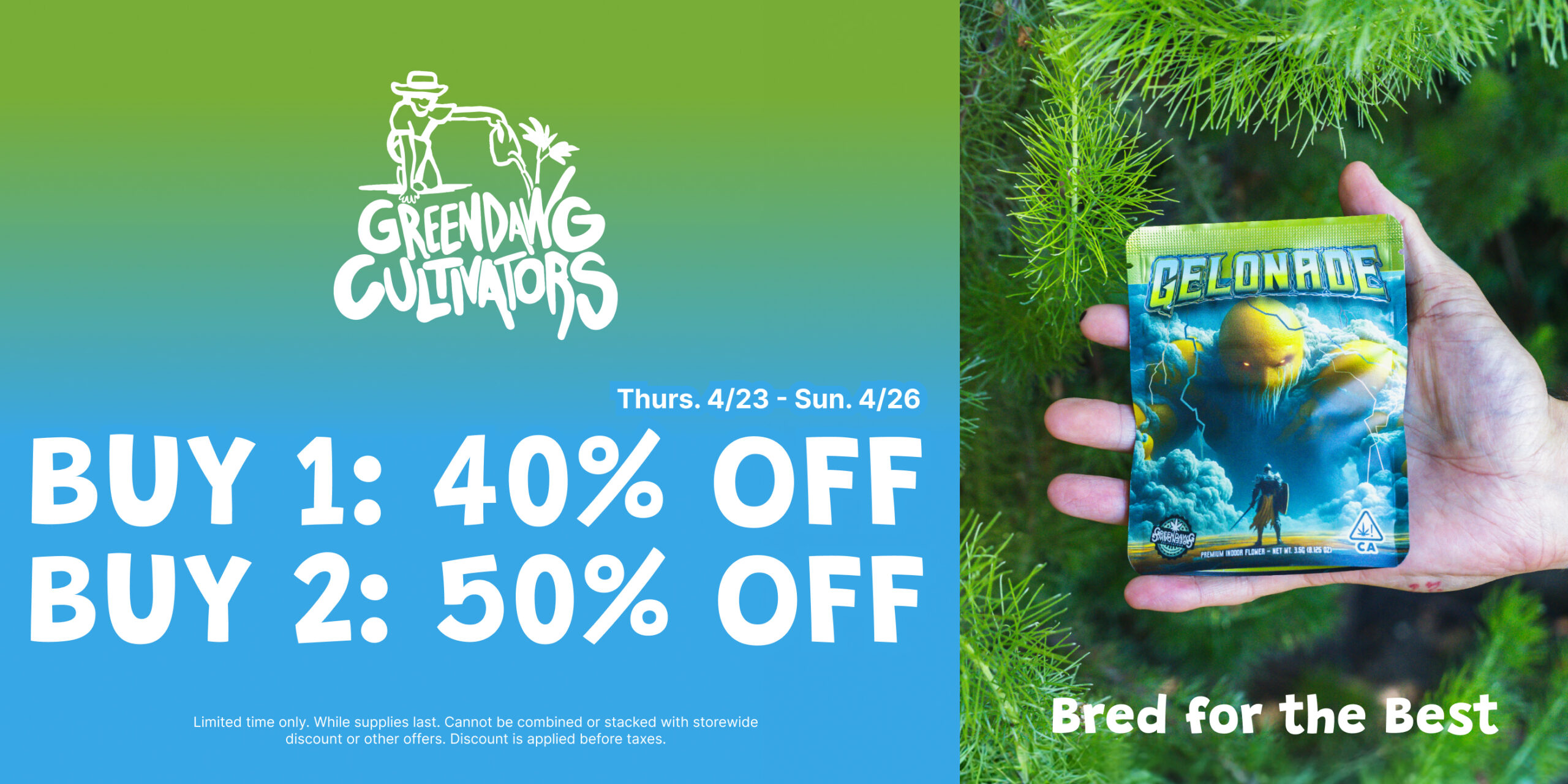 50% Off GreenDawg