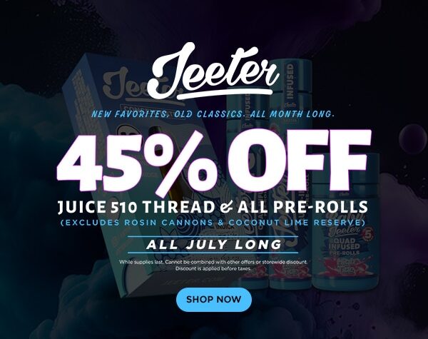 45% Off Jeeter