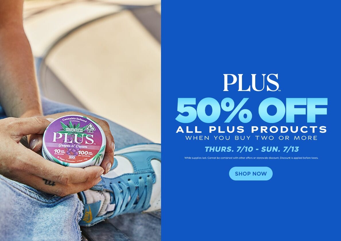 50% Off PLUS Products