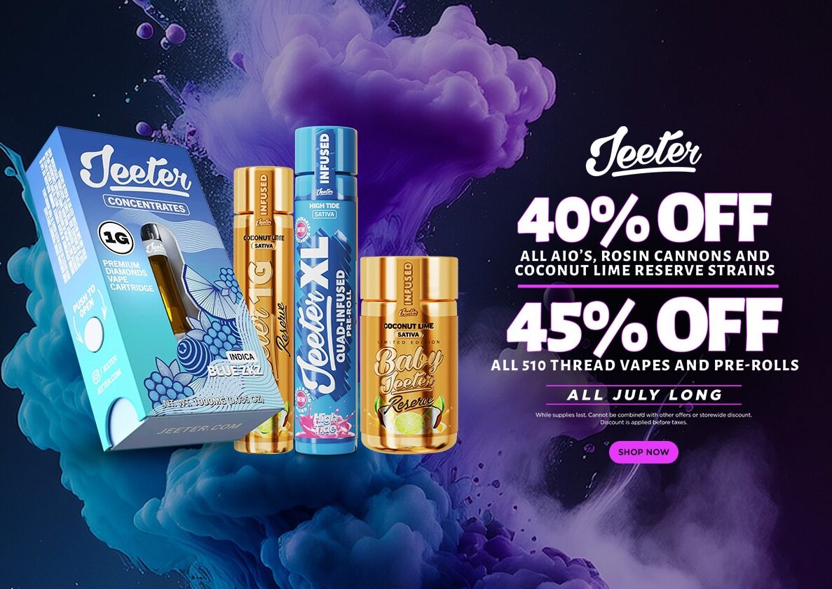 45% Off Jeeter