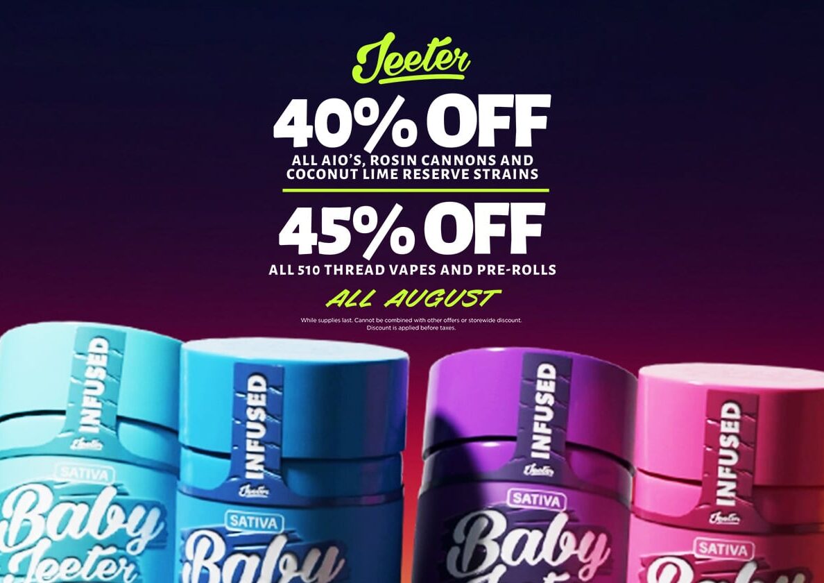 45% Off Jeeter