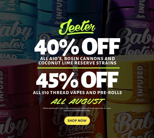 45% Off Jeeter