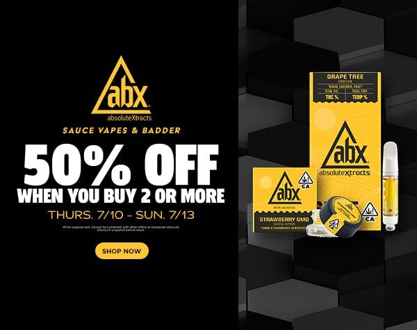 50% Off ABX Sauce Vapes & Badder