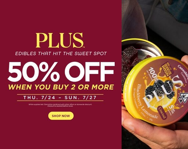 50% Off PLUS Products