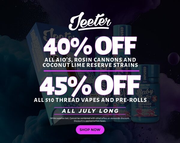 45% Off Jeeter