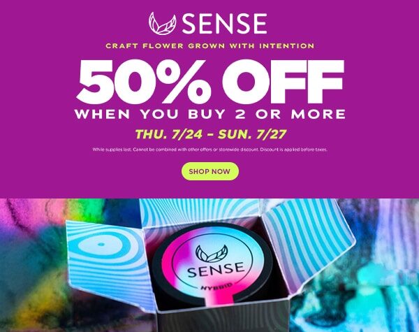 50% Off Sense