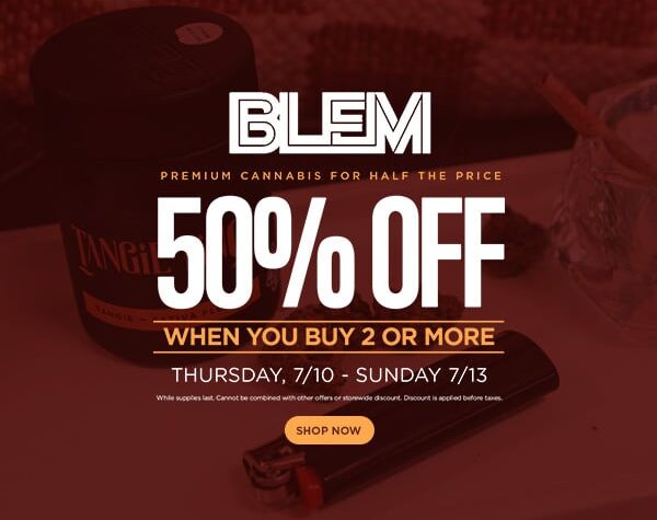50% Off BLEM