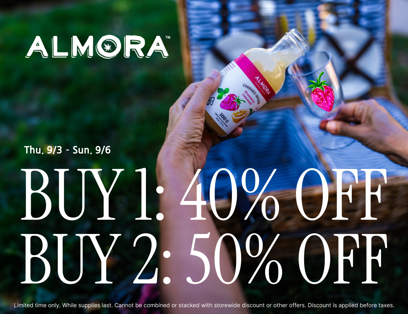 50% Off Almora Beverages