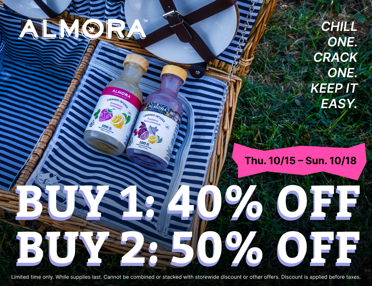 50% Off Almora Beverages