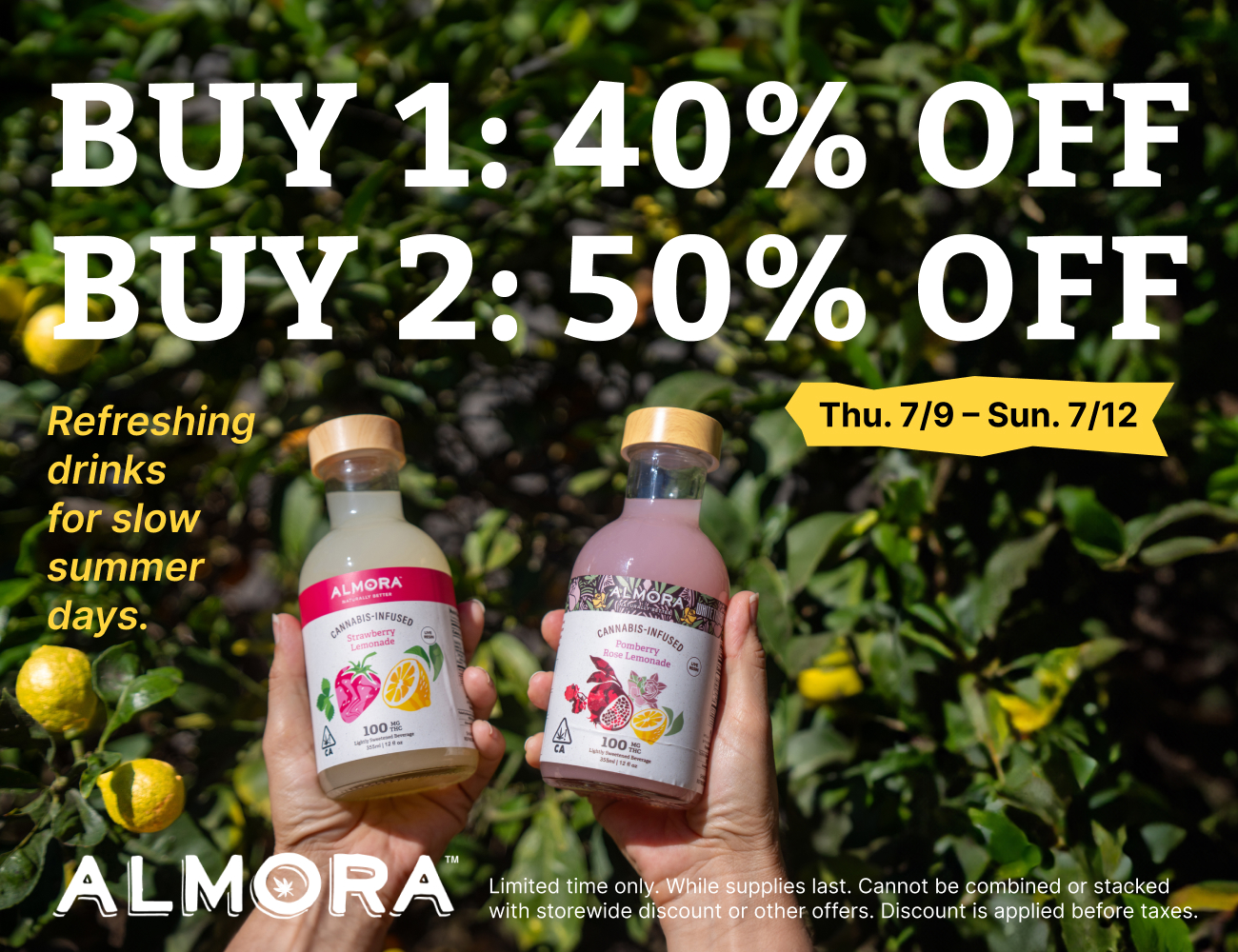50% Off Almora Beverages