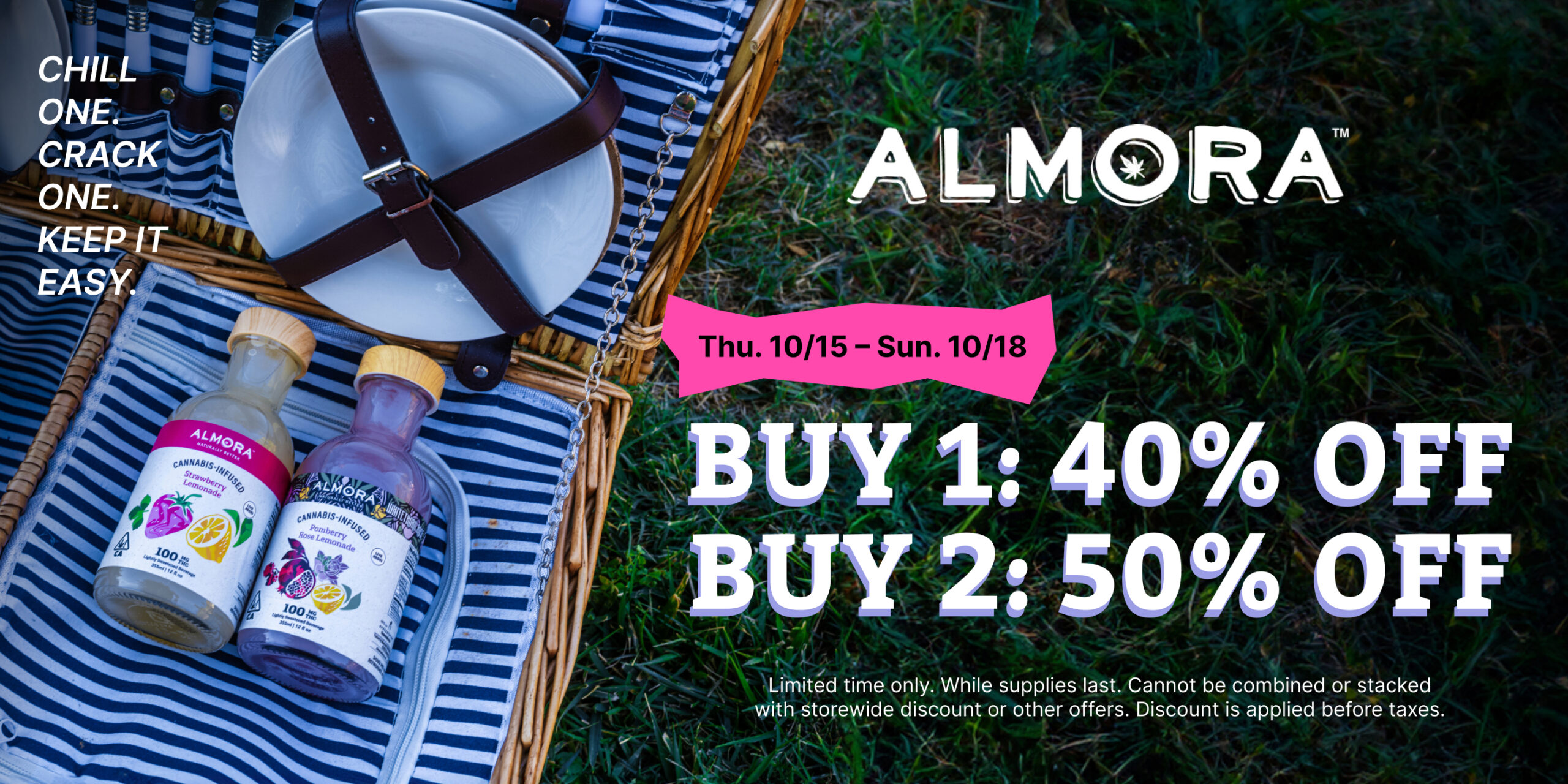 50% Off Almora Beverages