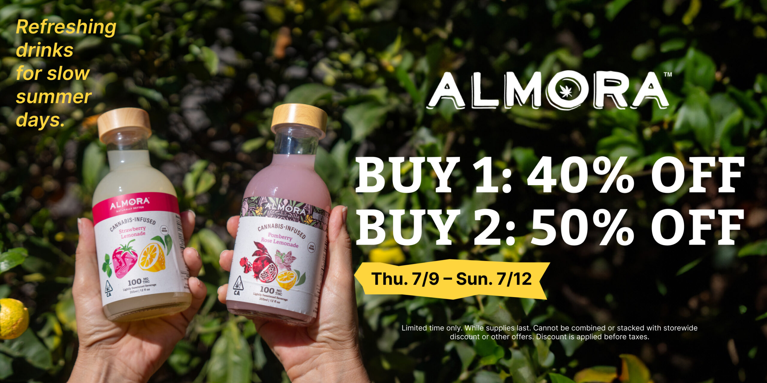 50% Off Almora Beverages