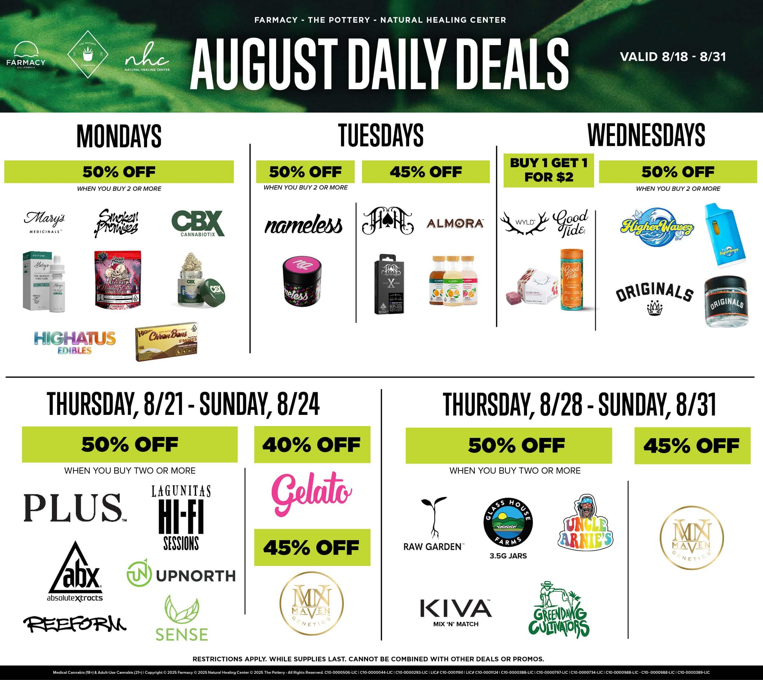 2 Week Promo Calendar