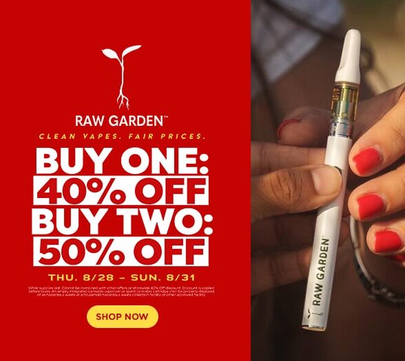 50% Off Raw Garden