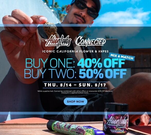 50% Off Connected & Alien Labs