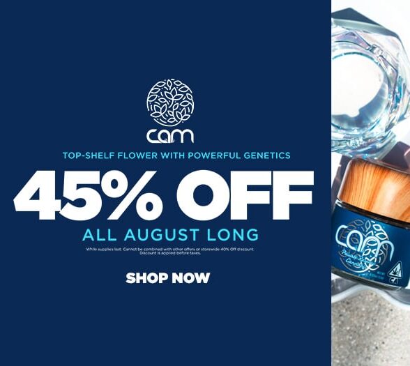 45% Off CAM