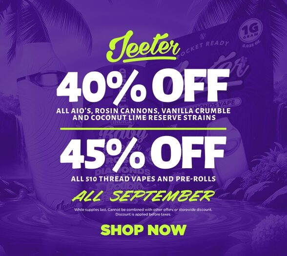 45% Off Jeeter