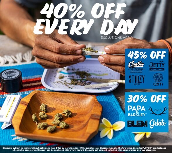 40% Off Every Day