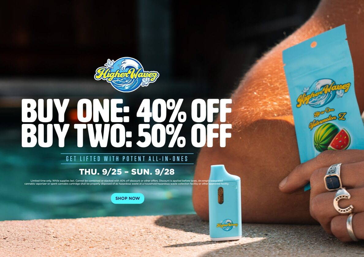 50% Off Higher Wavez