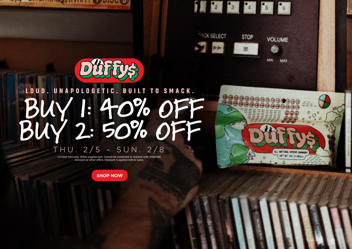 50% Off Duffy$
