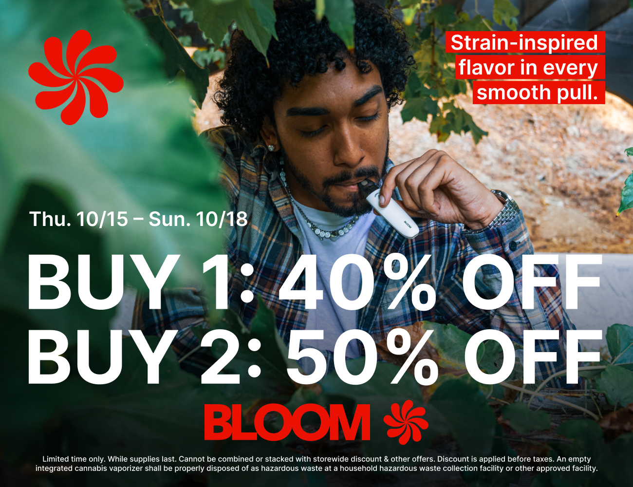 50% Off Bloom