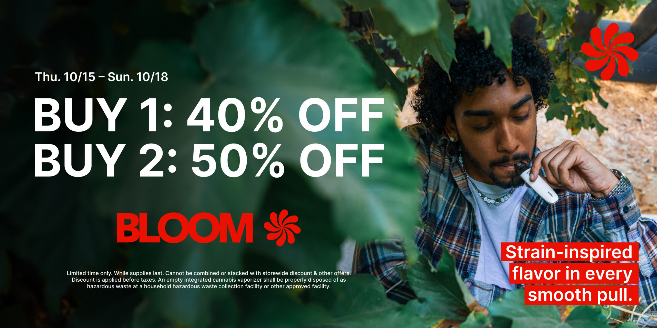 50% Off Bloom